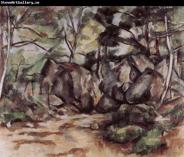 Paul Cezanne Le Sous-bois